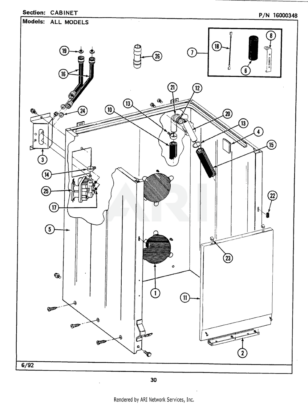 205613 Water Valve Replacement for Whirlpool