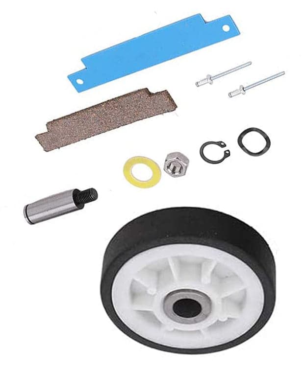 Whirlpool 303373 306508 Dryer Roller & Glide Replacement Kit - Thumbnail 4