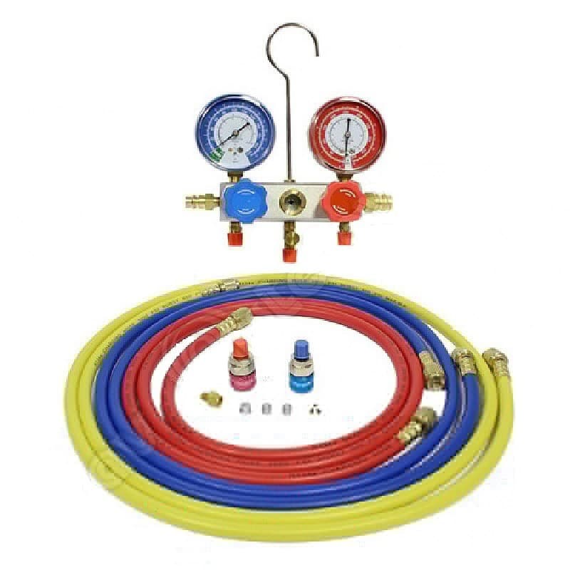 Manifold R134A With Hoses 70"