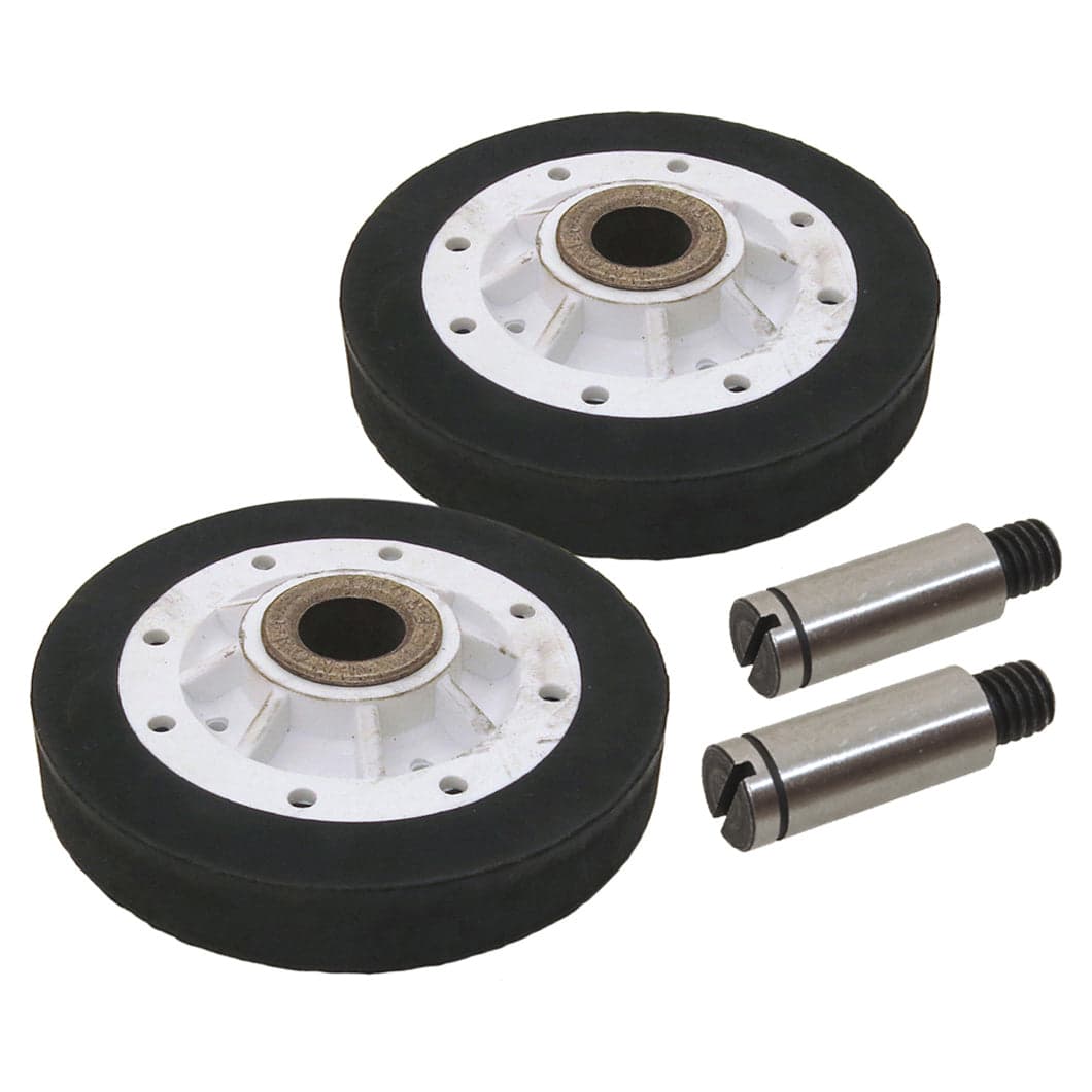 Whirlpool 37001042 56461 Dryer Drum Roller & Shaft Kit Replacement