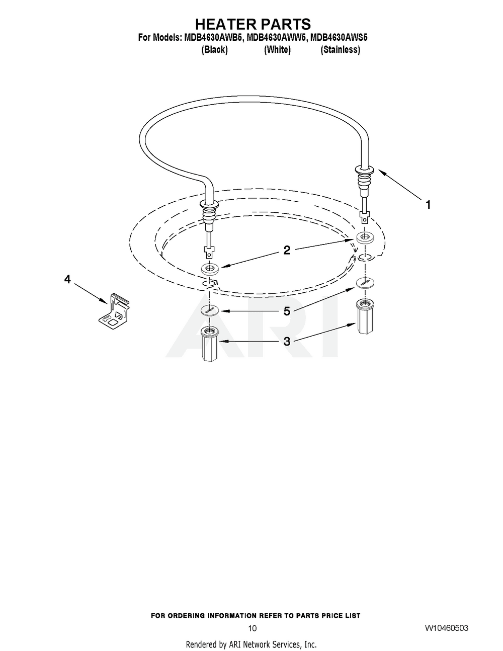 Maytag Heater W10518394