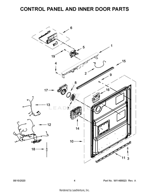 Maytag Fuse, In-Line W11397505