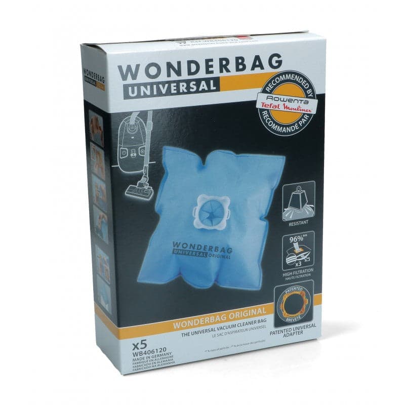 Set 5 Bags Original Vacuum Cleaner Rowenta WB406120