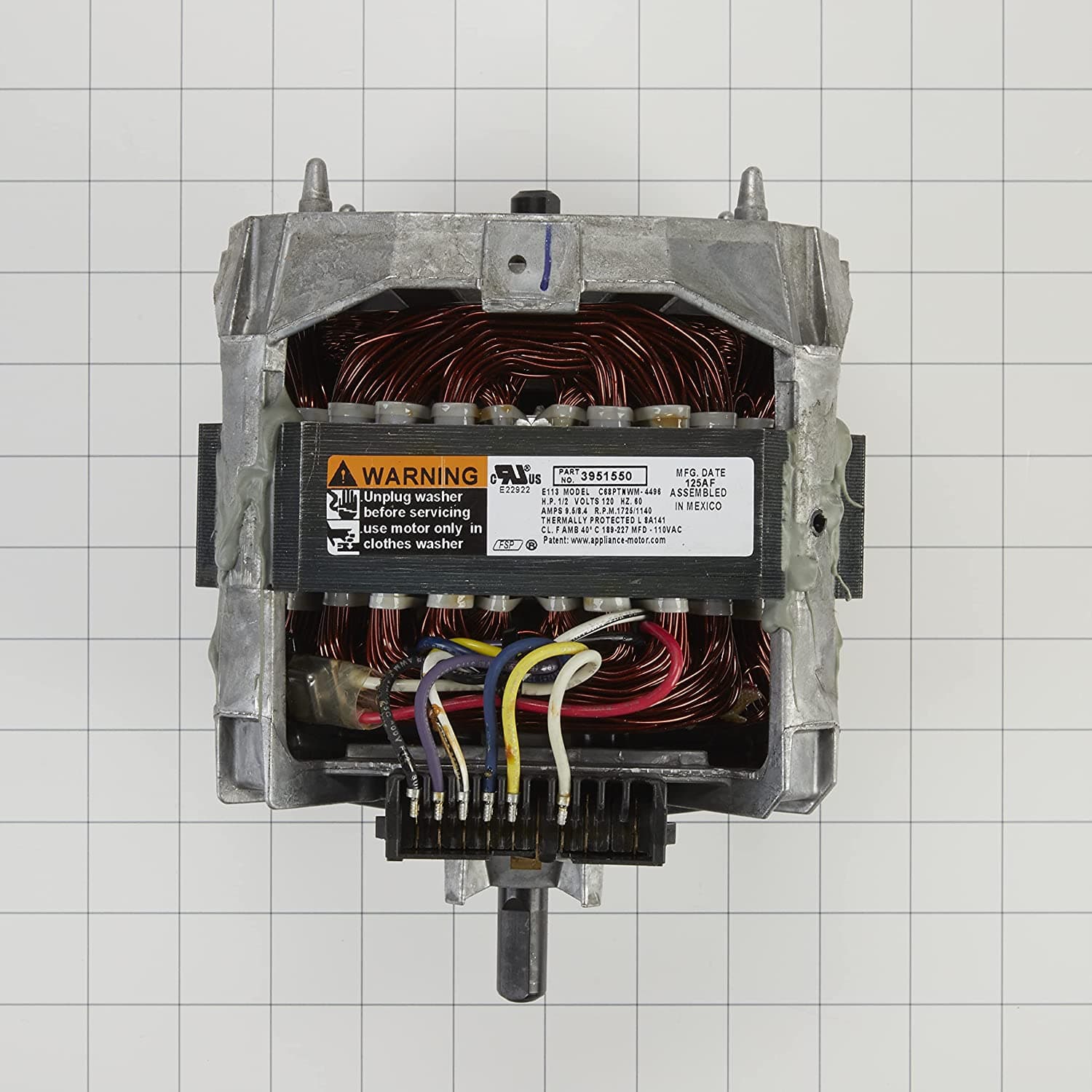 Whirlpool Top Load Washer Drive Motor 8528158 / WP661600